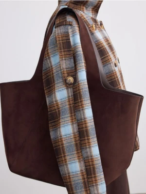 Mohito - Torebka shopper - ciemnobrązowy