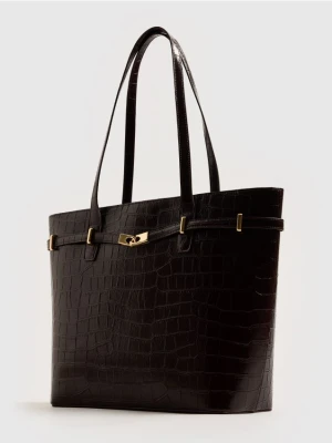 Mohito - Torebka shopper - mahoń