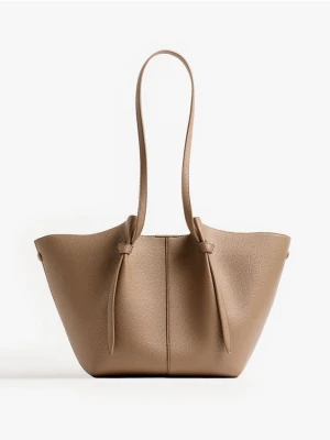 Mohito - Torebka shopper z kosmetyczką - beżowy