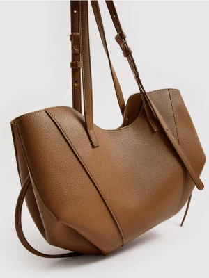 Mohito - Torebka shopper z kosmetyczką - beżowy