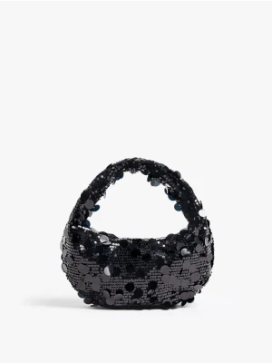 Mohito - Torebka z cekinami - czarny