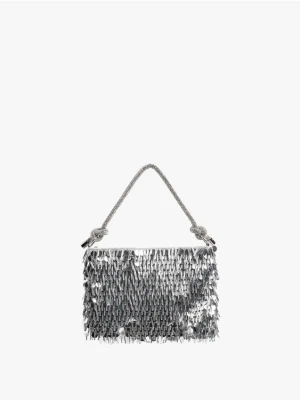 Mohito - Torebka z cekinami - srebrny