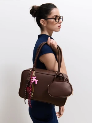 Mohito - Torebka z kosmetyczką - ciemnobrązowy