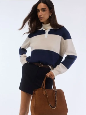 Mohito - Torebka z ozdobnym łańcuszkiem - brązowy