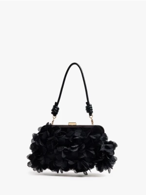 Mohito - Torebka z ozdobnymi elementami 3D - czarny