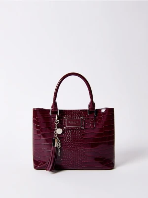 Mohito - Torebka z paskiem na ramię - bordowy