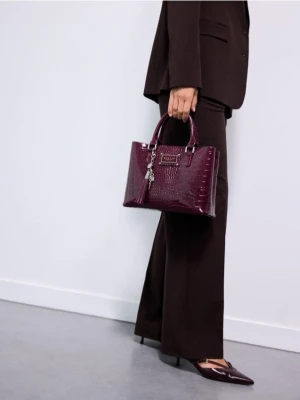 Mohito - Torebka z paskiem na ramię - bordowy