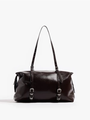 Mohito - Torebka z paskiem na ramię - ciemnobrązowy