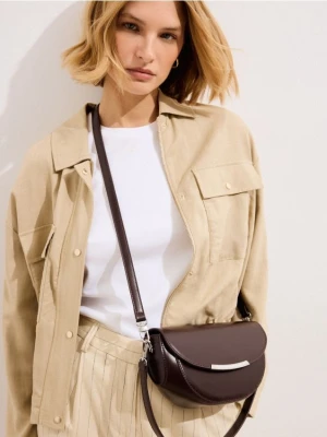 Mohito - Torebka z paskiem na ramię - ciemnobrązowy