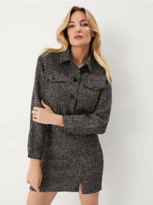 Mohito - Tweedowa kurtka - szary