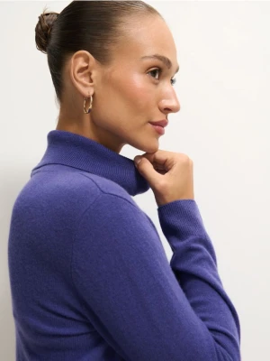 Mohito - Wełniany golf - fioletowy