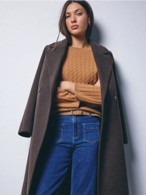 Mohito - Wełniany sweter - beżowy