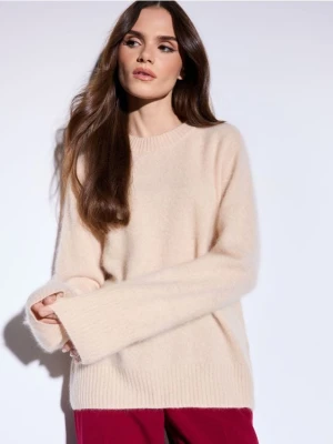 Mohito - Wełniany sweter - beżowy