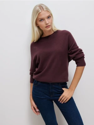 Mohito - Wełniany sweter - brązowy