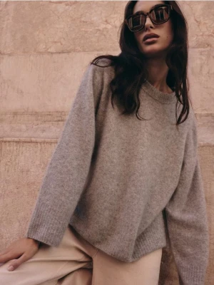 Mohito - Wełniany sweter - szary