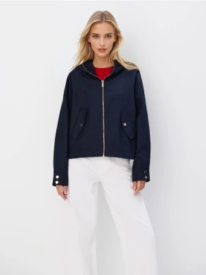 Mohito - Wiosenna granatowa kurtka - granatowy