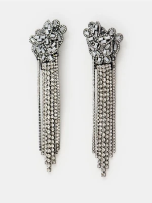 Mohito - Wiszące kolczyki - srebrny