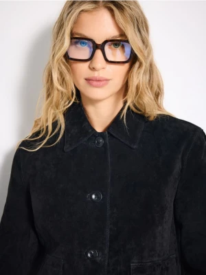 Mohito - Zamszowa kurtka - czarny