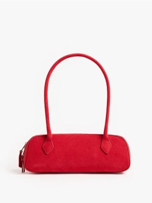Mohito - Zamszowa torebka - czerwony