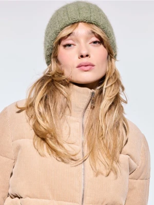 Mohito - Zielona czapka beanie - oliwkowy