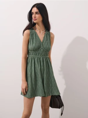 Mohito - Zielona sukienka mini - miętowy