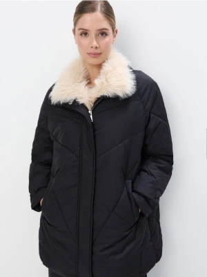 Mohito - Zimowa czarna kurtka - czarny