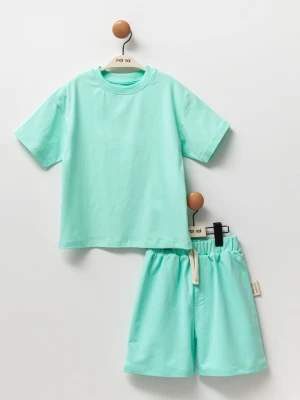 Moi Noi 2-częściowy zestaw w kolorze turkusowym rozmiar: 110