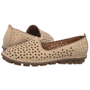Mokasyny Beżowe B054LEBEOBM430400 (VE840-a) Venezia