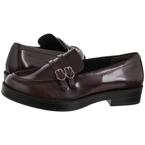 Mokasyny Bordowe 1-24348-45 537 Merlot (TM563-a) Tamaris