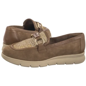 Mokasyny Brązowe 1-24628-44 392 Cognac Comb (TM519-a) Tamaris