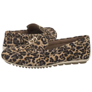 Mokasyny Brązowe 1-24630-44 360 Leopard (TM517-a) Tamaris