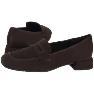 Mokasyny Brązowe 2AR92___ _3TY (RY1216-a) Ryłko