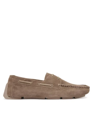 Mokasyny Calvin Klein Driver Boat Su HM0HM02084 Beżowy