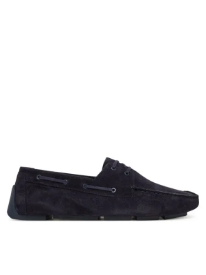 Mokasyny Calvin Klein Driver Boat Su HM0HM02084 Granatowy