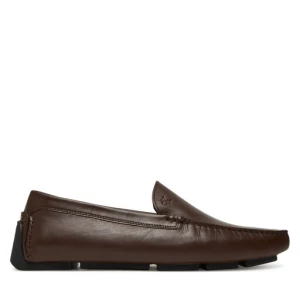 Mokasyny Calvin Klein Driver Lth HM0HM01864 Brązowy