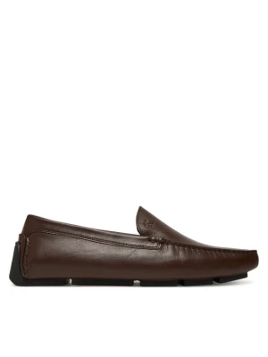 Mokasyny Calvin Klein Driver Lth HM0HM01864 Brązowy