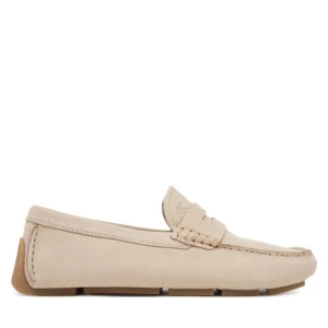 Mokasyny Calvin Klein Driver Penny Nu HM0HM01866 Beżowy