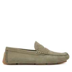 Mokasyny Calvin Klein Driver Penny Nu HM0HM01866 Zielony