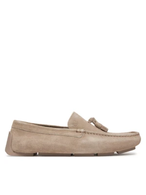Mokasyny Calvin Klein Driver Tassels Su HM0HM02028 Beżowy