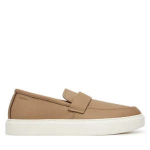 Mokasyny Calvin Klein Moccasin Lth Unlined HM0HM01813 Brązowy