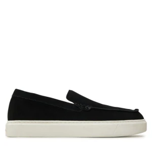 Mokasyny Calvin Klein Moccasin Suede HM0HM01794 Czarny