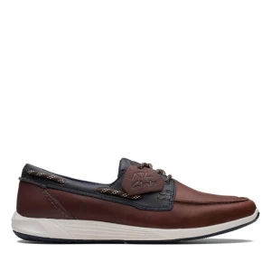 Mokasyny Clarks ATL Sail Go 26170335 Granatowy