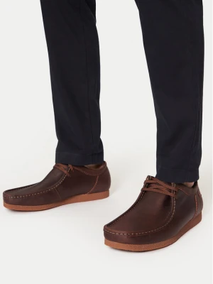 Mokasyny Clarks Shacre II Run 261594327 Brązowy