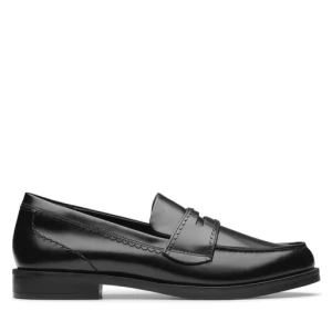 Mokasyny Clarks Straven Edge 26181277 Czarny