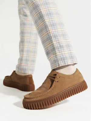 Mokasyny Clarks Torhill Lo 26173471 Brązowy