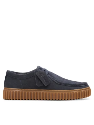 Mokasyny Clarks Torhill Lo 26179708 Granatowy