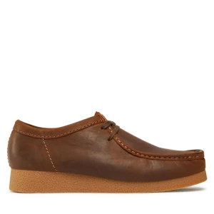 Mokasyny Clarks Wallabee Evo 261728197 Brązowy