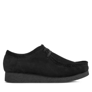 Mokasyny Clarks Wallabee Evo 261728207 Czarny