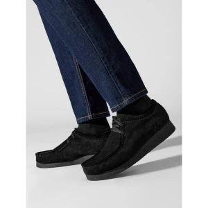 Mokasyny Clarks Wallabee Evo 261728207 Czarny