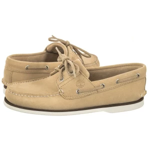 Mokasyny Classic Boat Boat Shoe Light Beige Suede 0A5QRR DQ9 (TI121-a) Timberland